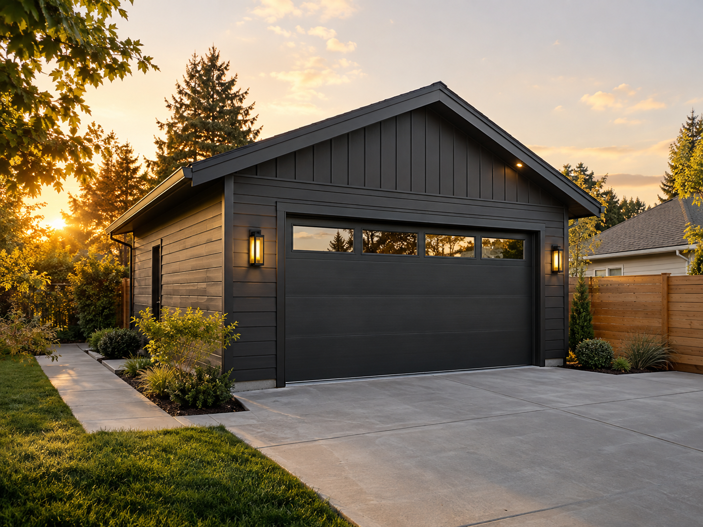 Garage doors